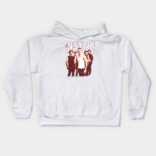 Nsync Vintage Bootlag Kids Hoodie